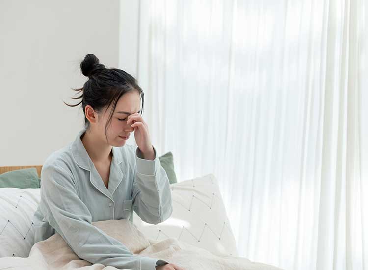 不眠症（寝つけない･途中で起きる）